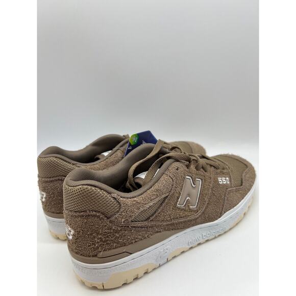 New Balance 550 Suede Mushroom BB550PHA Sneakers Men's Size 9 - Picture 7 of 12